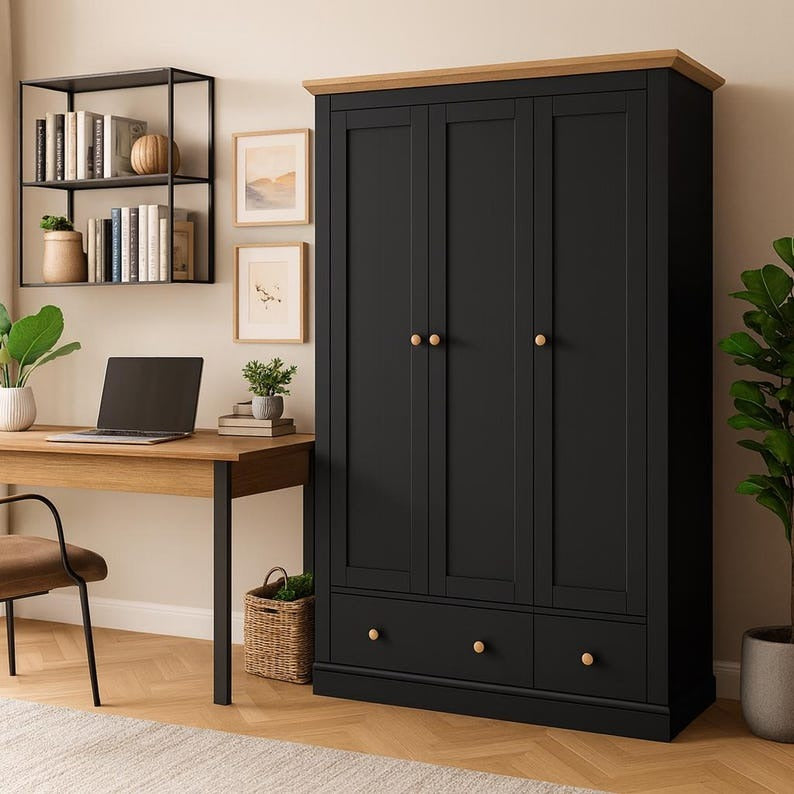 Wooden Armoire Closet