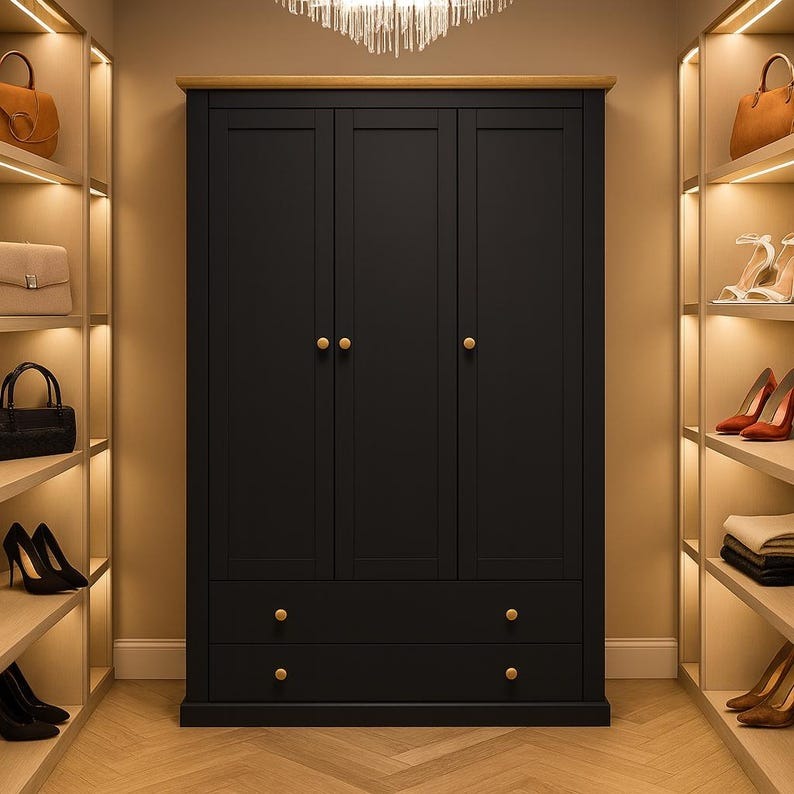 Wooden Armoire Closet