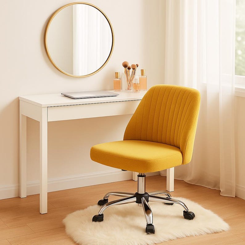 Cute Vanity Swivel Chair