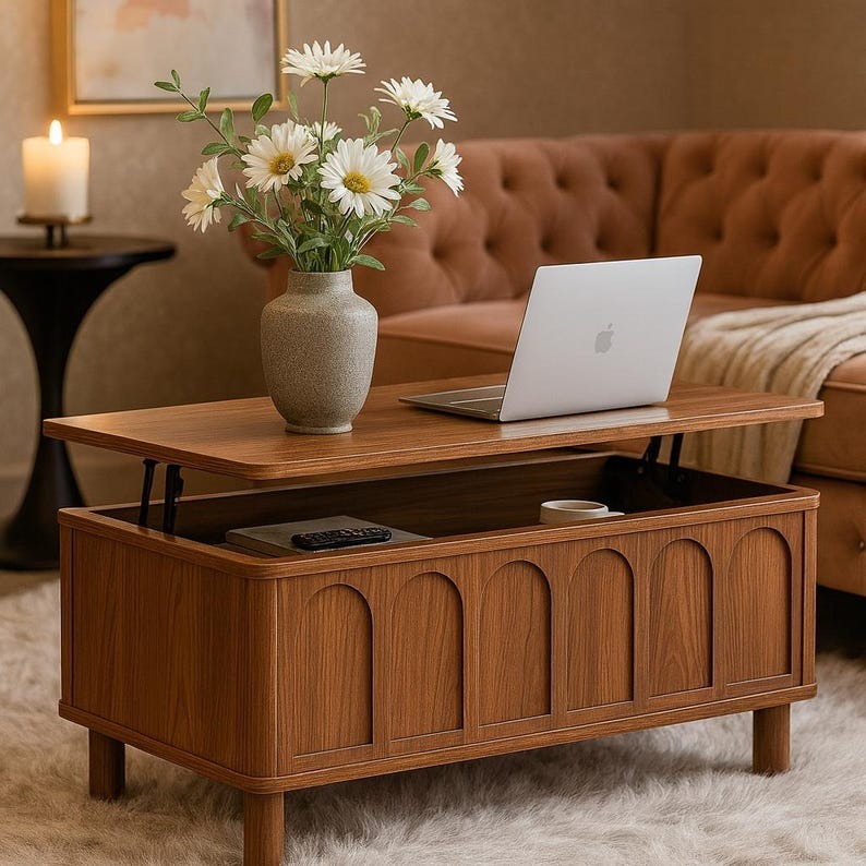 Lift Top Coffee Table with Storage