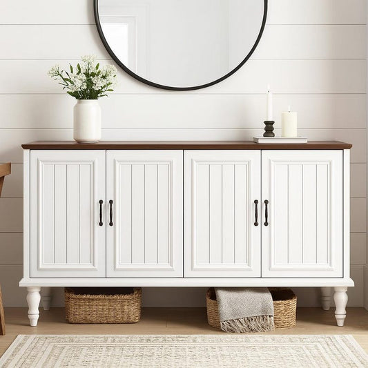 Waterproof Buffet Cabinet with Storage