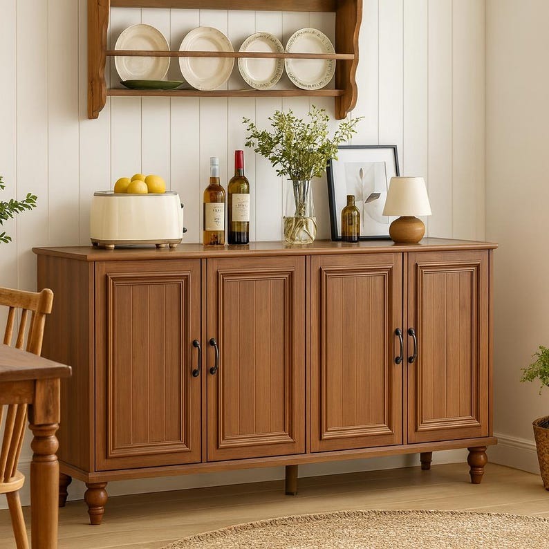 Waterproof Buffet Cabinet with Storage