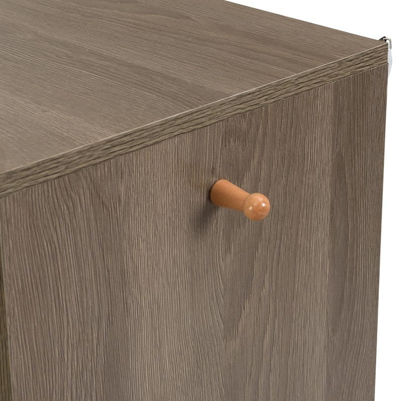 Shoe Cabinet with Cushioned Seat