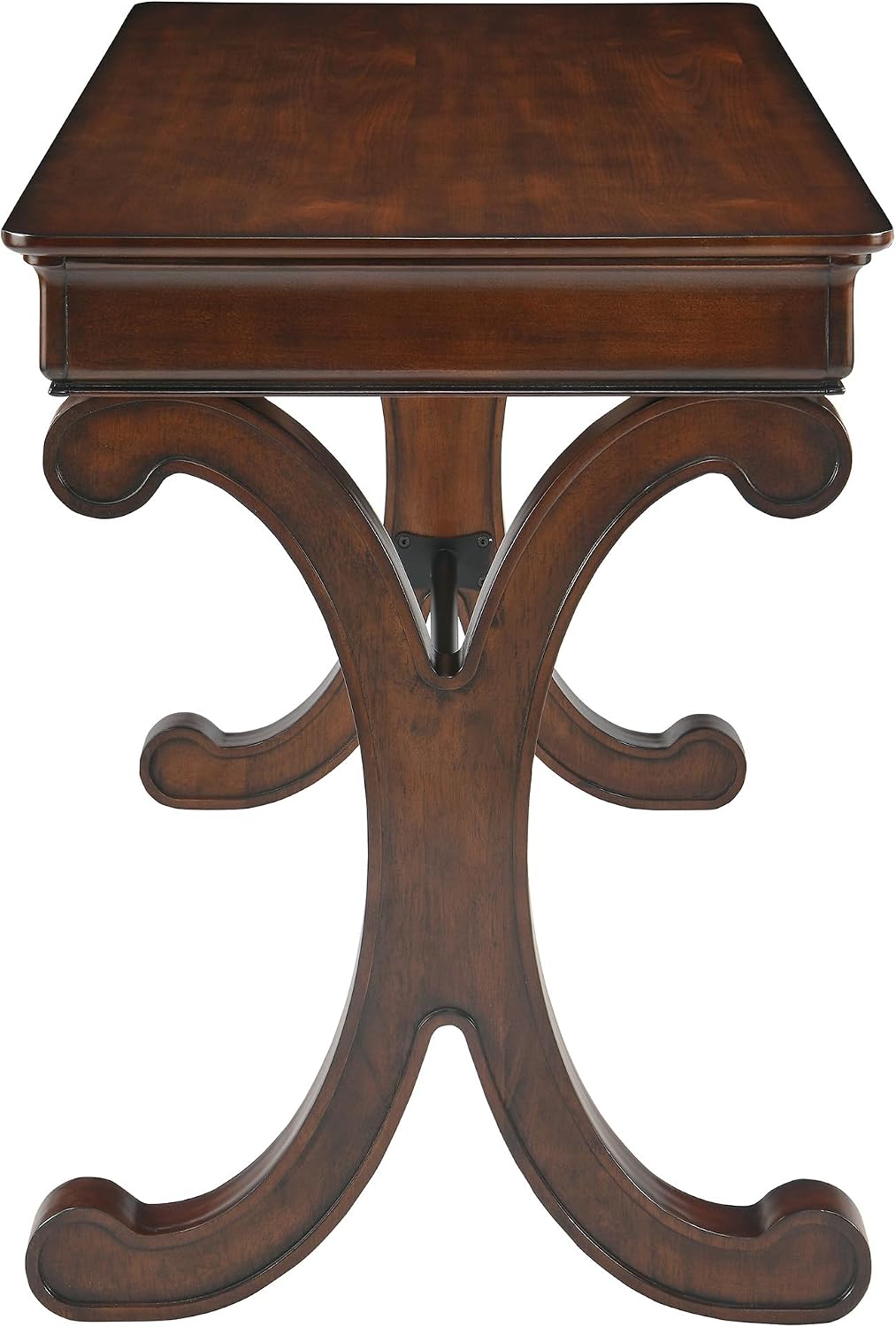 Farmhouse Wood Writing Desk with Drawers Large Rustic Home Office Desk