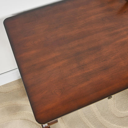 Farmhouse Wood Writing Desk with Drawers Large Rustic Home Office Desk