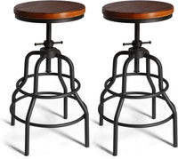 Brown Wood-bar Height