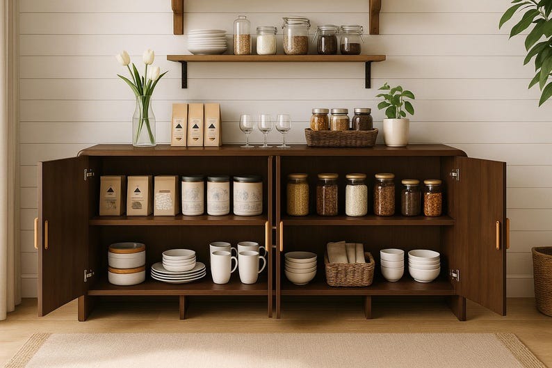 Farmhouse Buffet Cabinet