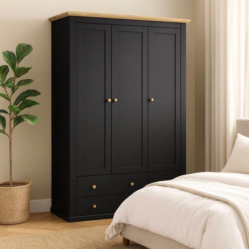 Wooden Armoire Closet