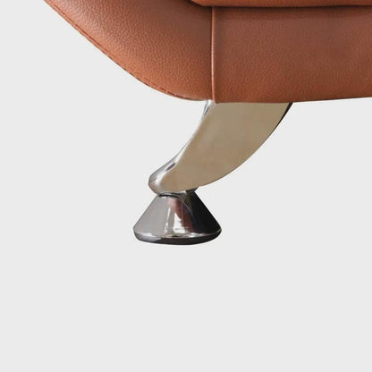 Faux Leather Living Room Loveseat