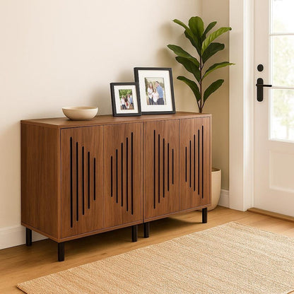 Set of 2 Sideboard Buffet Cabinets