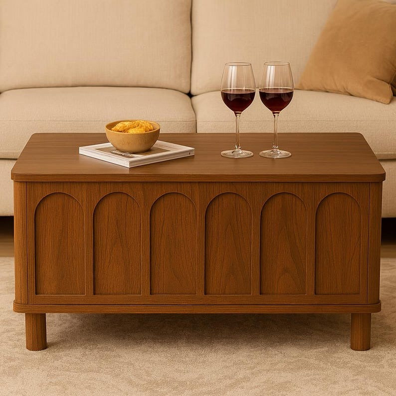 Lift Top Coffee Table with Storage