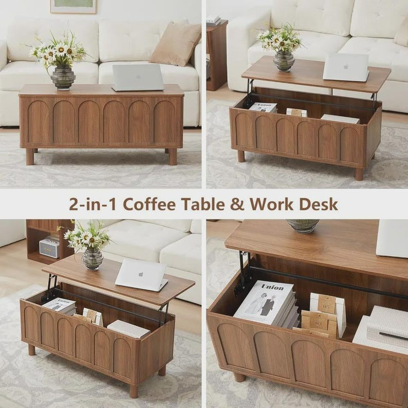 Lift Top Coffee Table with Storage