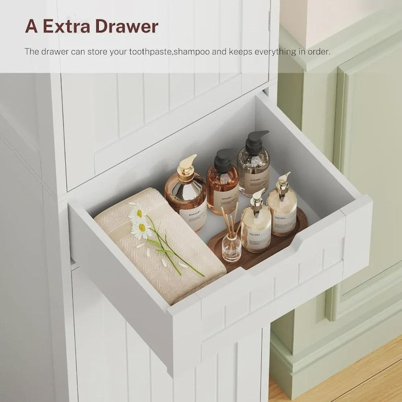 Slim Tall Storage Cabinet