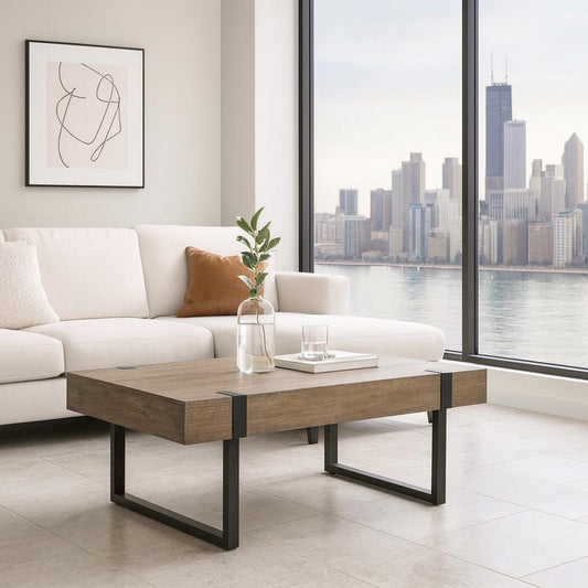 Modern Industrial Coffee Table