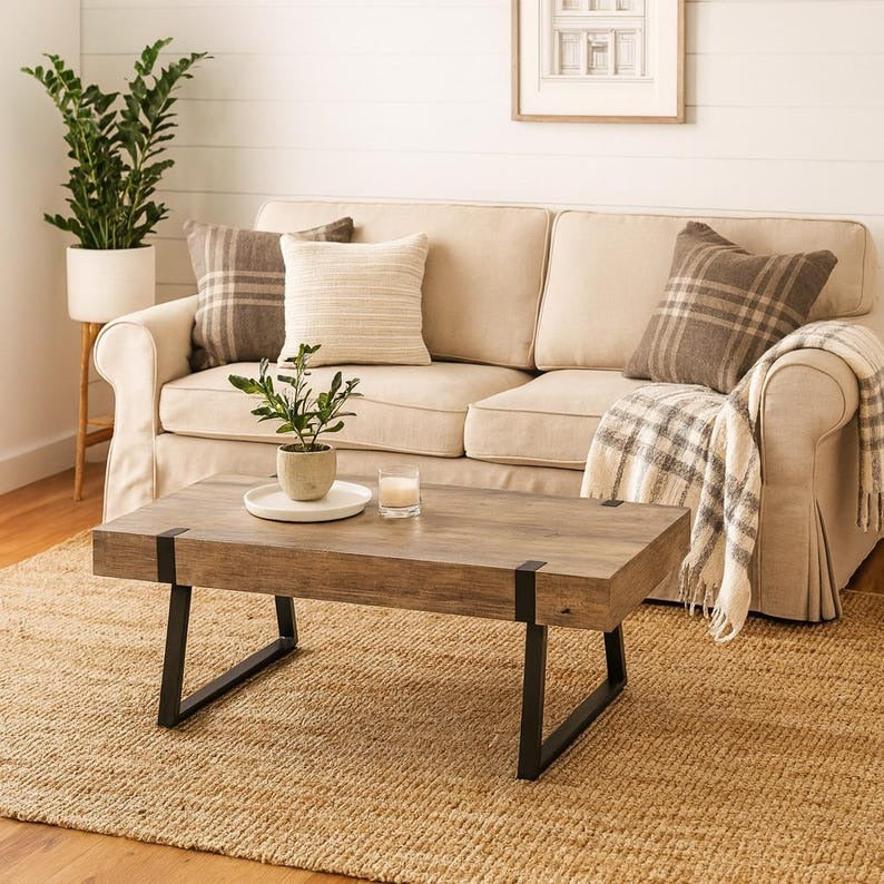 Modern Industrial Coffee Table