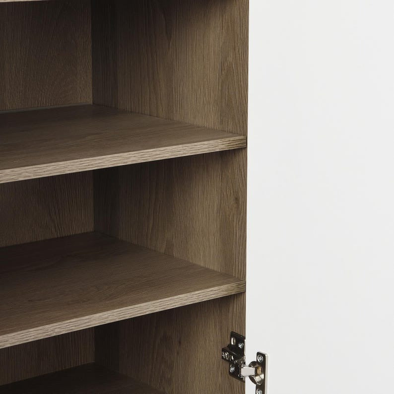 Shoe Cabinet with Cushioned Seat